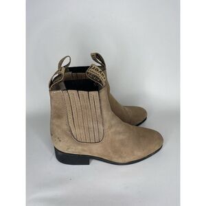 Frayeri Booties Youth Size 2 Brown Tan Suede